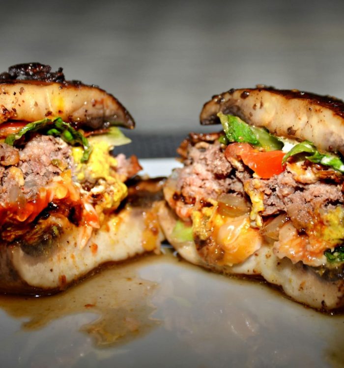 ΜΠΕΡΓΚΕΡ ΧΩΡΙΣ ΨΩΜΙ ΜΕ ΜΑΝΙΤΑΡΙΑ ΠΟΡΤΟΜΠΕΛΟ