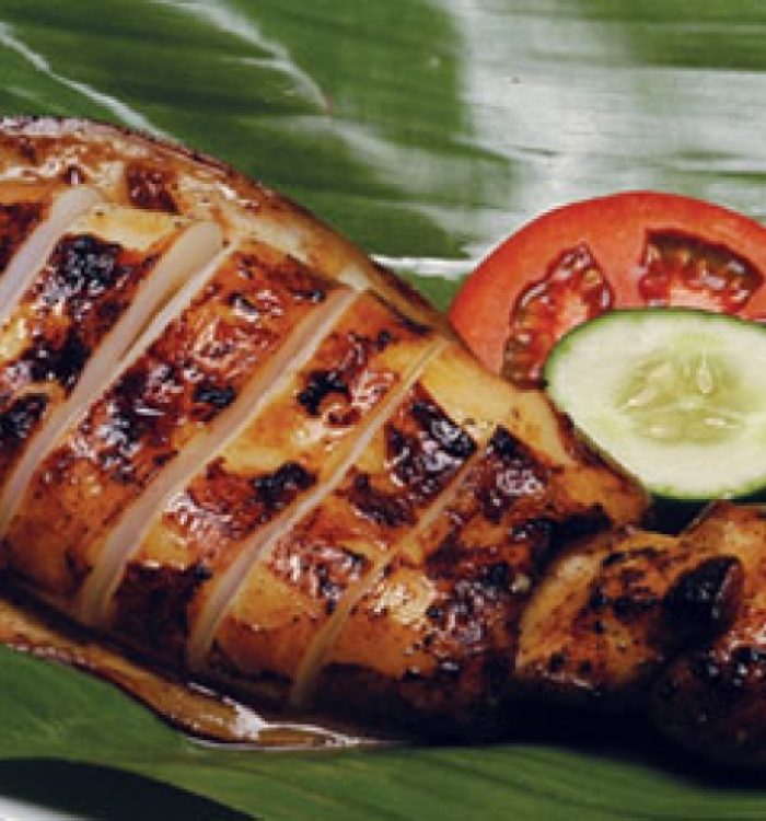 Καλαμαράκια στη σχάρα με φέτα