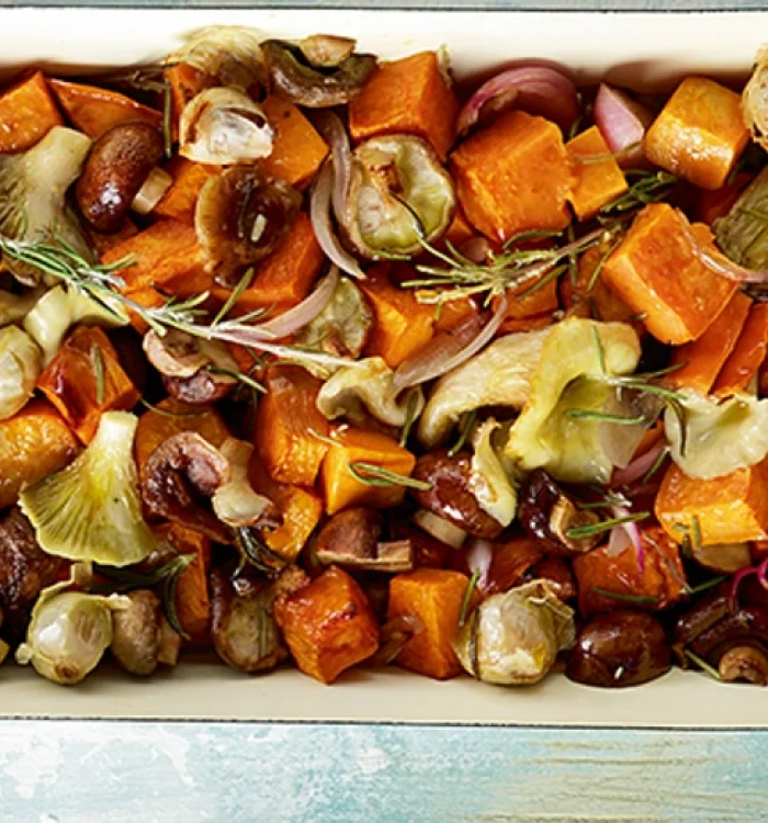 ΓΛΥΚΟΠΑΤΑΤΕΣ ΜΕ ΜΑΝΙΤΑΡΙΑ ΣΤΟ ΦΟΥΡΝΟ