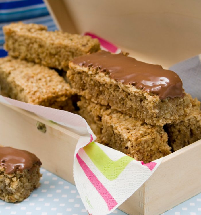 Ράβδοι με βρόμη και μπανάνα